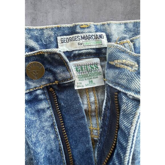 Vintage Guess Jeans Georges Marciano Acid Wash Denim Mens 36 Y2K 90s - Picture 4 of 11